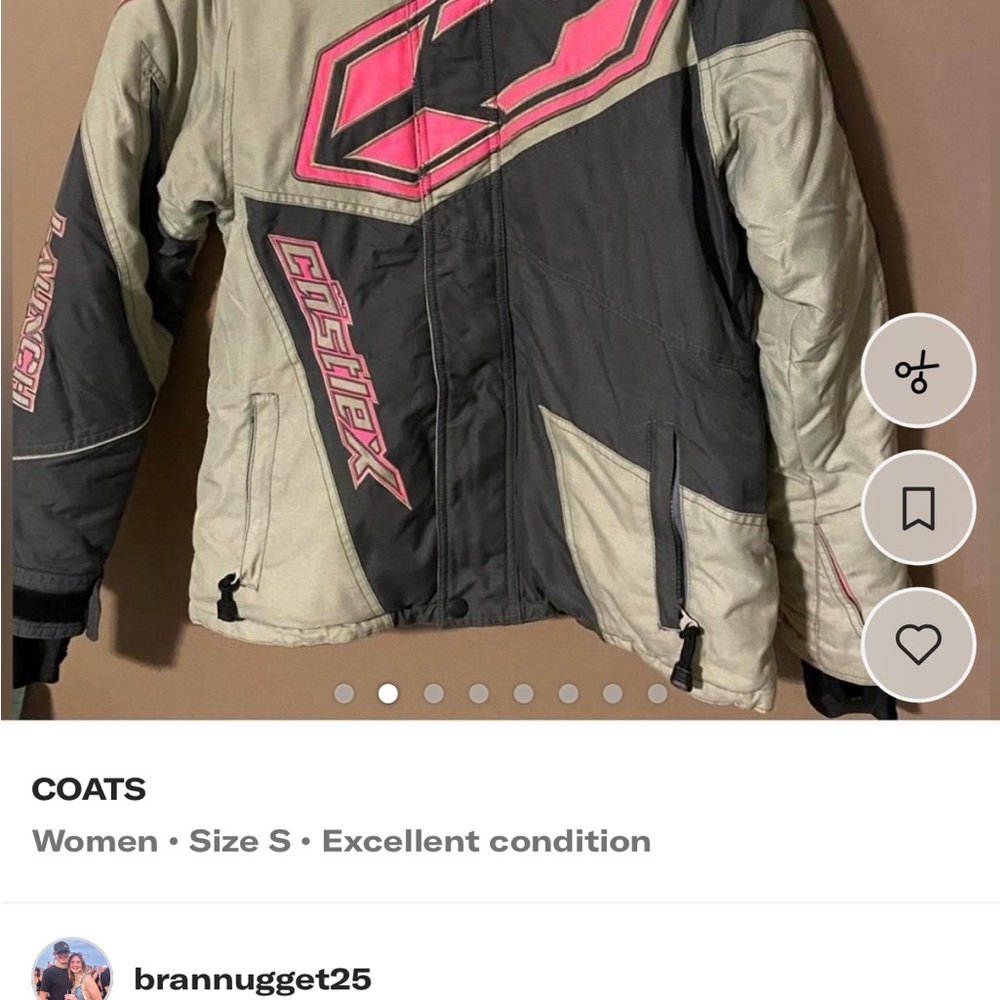 Women's Ski & Snow Jacket - Black and Gray